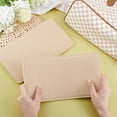 thumbnail image 3 of 2 bases moldeadoras para bolsos de 28 x 15 cm (11 x 6 pulgadas), color beige. Moldeadoras de fieltro para bolsos. Insertos rectangulares para bolsos. Estabilizadores y soportes para la base del bolso., 3 of 7