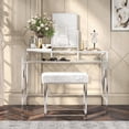 thumbnail image 2 of Furniture of America Ian Metal 3-Piece Bedroom Vanity Set, 2 of 3