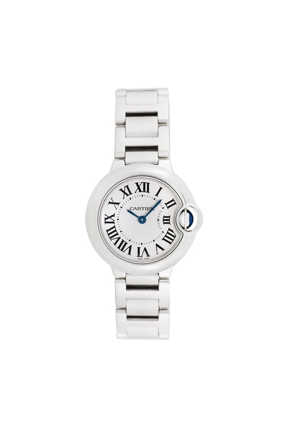 Pre-Owned Cartier Women's Ballon Bleu 28mm Stainless Steel Wristwatch