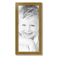 thumbnail image 2 of ArtToFrames 11x24 Inch Antique Gold Picture Frame, This Gold Wood Poster Frame is Great for Your Art or Photos, Comes with 060 Plexi Glass (2WOM-2035), 2 of 8