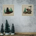 thumbnail image 6 of BVLFOOK DIY Wood and Metal Cabin wall Art Decor with Bear and Moose - Woodland Rustic Hanging Wall Decoration for Home, Log Cabin, Hunting Mountain Lodge, Metal Wildlife Theme Decor Set of 2, 6 of 6