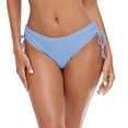 thumbnail image 2 of Ocean Blues Women's Full Coverage Swim Bottom Tie Sides Bikini Bottom, 2 of 5