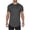 Dark Gray, variant on Mens T Shirts With Pockets Soft Tshirts Mens Hipster T Shirts Workout Longline T-Shirt Curved Hem Top Tees Shirt