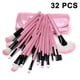 thumbnail image 1 of Juego de 24/32 brochas de maquillaje profesionales, regalo de Navidad, brocha para difuminar base, polvos faciales, rubor, correctores, sombras de ojos, kit de brochas de maquillaje con estuche de, 1 of 8