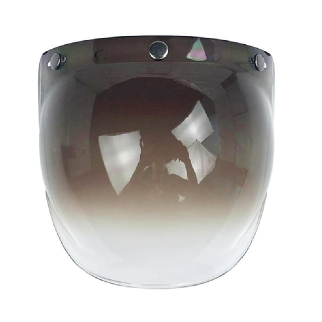 jinwen Face Ouverte Rétro Gradient 3-Snap Lunettes à Bulles Visière 5 5