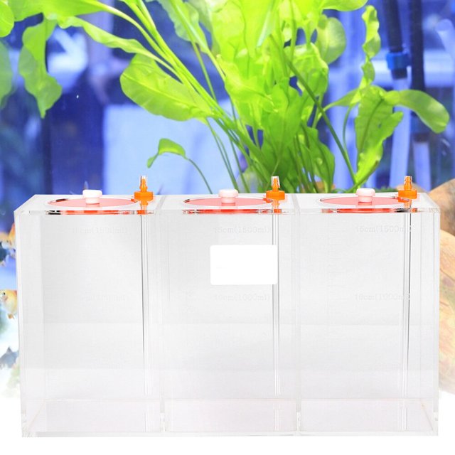 Transparent Acrylic Dosing Pump Store Reservoir Barrel TitrationAquarium with Scale, 4mm Transparent Acrylic, 2.5L or 4.5L Capacity, Convenient View
