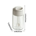 thumbnail image 3 of Frasco de Especias de Vidrio con Cuchara, Contenedor de Condimentos de Cocina, Organizador de Hierbas con Sello Impermeable, 13.5 x 6.5 cm para Almacenamiento de Aliños, 3 of 6
