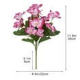 thumbnail image 3 of QAZbgdl Artificial Wedding Flowers for Bouquets and Centerpieces | 30cm Handheld Silk Flowers for Home Decor, Party, and Wedding Wall Decorations | Pack of 1, 3 of 5