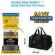 thumbnail image 3 of Bolsa de deporte pequeña Gym Duffel Bag de 14 pulgadas - Poliéster resistente al agua, para llevar - para viajes/deportes, ligera y espaciosa, 3 of 6