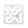 thumbnail image 5 of Tnobhg Acrylic Quilting Template Pratical Free Motion Quilting Ruler for Domestic Sewing Machine Ruler DIY Craft, 5 of 8