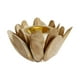 thumbnail image 4 of Incensario portátil de madera de estilo nórdico con forma de flor, adorno para quemador de cono. Beige, 4 of 8