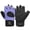 Purple, variant on Special Essentials Weightlifting Gloves - Fingerless Gym Gloves with Non-Slip Padding