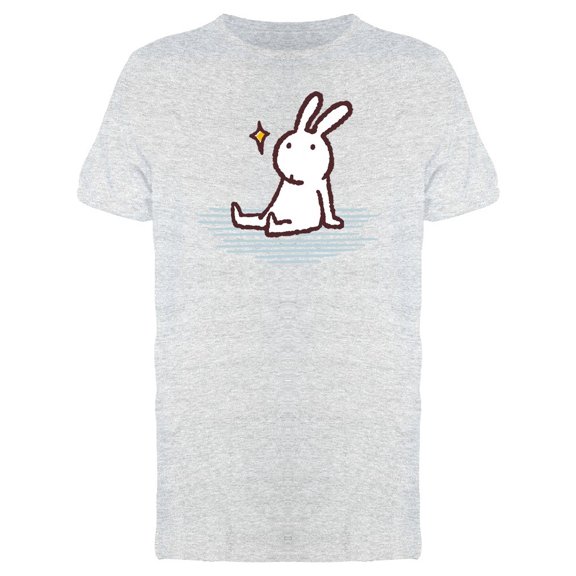 Rabbit And Cute Sparkle Tee Men's -Image by Shutterstock