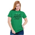 thumbnail image 4 of I've Got Resting Witch Face Funny Women's Plus Size Graphic Tee Brisco Brands 2X, 4 of 5