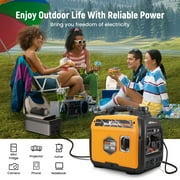 Maxpeedingrods 3800 Watt Portable Gas Powered Generator Inverter for Camping, Home Backup