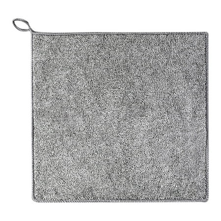 ChicYu Striped Charcoal Dishwashing Cloth Cationic Edge Non-Greasy Absorbent Kitchen Toweling Commercial Grade Dishwashing Towels for Restaurant Hotel Purchasing