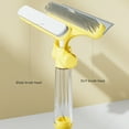 thumbnail image 3 of Huarong  Wet and Dry Dual-Use Brush Bathroom Clean Brush with Handle Apply for Patio Door Porch Screen  Green, 3 of 6