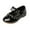 ZG Black, variant on ASFGIMUJ Baby Dress Shoes Girl Size 3 Years-3.5 Years Small Leather Single Dance Performance Sneakers For Girls
