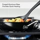 thumbnail image 3 of Sartén KitchenAid, dura, anodizada, antiadherente, 31 cm, color negro ónice, 3 of 9