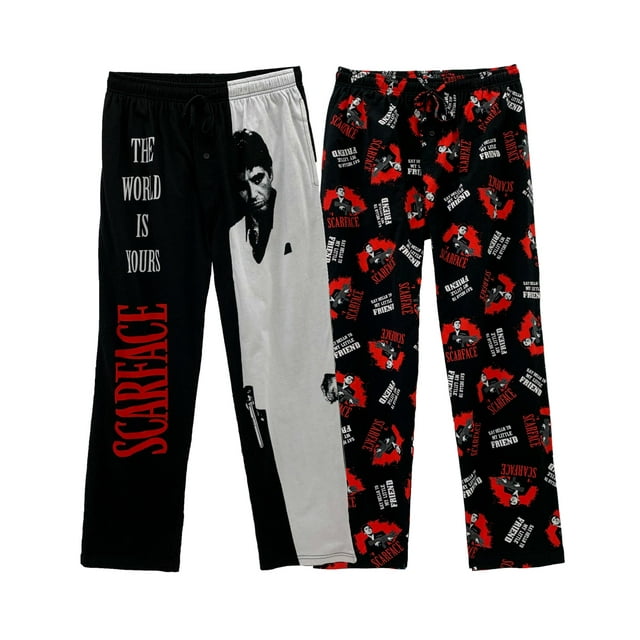 Ensemble de Bas de Pyjama et de Boxeurs pour Hommes Scarface
