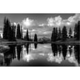 thumbnail image 2 of Great Art Now Paradise Reflection by J.C. Leacock, Framed Wall Art, 24W x 18H, 2 of 2