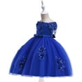 thumbnail image 4 of Robes Formelles pour Filles 3-12 Ans Robes de Concours de Fleurs pour Filles Robe de Princesse, 4 of 5