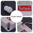 thumbnail image 5 of 12V 24V PIR Motion Sensor Switch IR Infrared Human Induction Time Delay Relay Switch Corridor LED L, 5 of 5