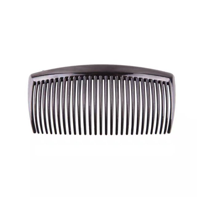 Juego de peines laterales para el pelo francés, peine giratorio de plástico con pinza para el pelo, accesorios, peine para velo de novia para niñas y mujeres