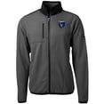 thumbnail image 2 of Men's-Cutter & Buck  Gray San Jose Earthquakes Cascade Eco Fleece Full-Zip Jacket, 2 of 3
