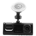 thumbnail image 4 of 3 Camera Lens Car DVR 3-Channel Dash Cam HD 1080P Front and Rear Inside Dashcam Video Recorder Night, 4 of 5