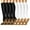 4Black Brown Base 4White Brown Base, variant on 8 Pairs Medical Sport Compression Socks - 15-20mmhg Graduated Knee-High Support for Men & Women, Ideal for Soccer, Running, and Nurses