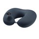 thumbnail image 2 of Almohada para el cuello en forma de U, prensa portátil, inflable, almohada de viaje de seda de hielo para avión, coche, tren de alta velocidad, azul celeste, 2 of 10