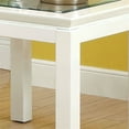 thumbnail image 4 of Dia Glass Top Square End Table, White, 4 of 5