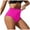 Hot Pink, variant on Leey-World Tankini Bathing Suits for Women Women's High Waisted Swim Bottom Ruched Bikini Tankini Swimsuit Briefs Plus Dark Blue,L