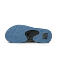 thumbnail image 4 of Reef Men's Sandal Fanning, Bottle Opener Flip Flops, Grey/Light Blue, 14, 4 of 5