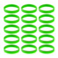 thumbnail image 1 of 15 unids / pack pulseras de silicona pulseras de goma de moda verde Hugo Pulsera de silicona, 1 of 7
