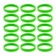 thumbnail image 1 of 15 pulseras de silicona unisex, pulseras de goma, pulseras de silicona impermeables Verde, 1 of 7