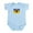 Sky Blue, variant on CafePress - Ukraine Sunflower Body Suit - Baby Light Bodysuit, Size Newborn - 24 Months