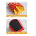 thumbnail image 4 of 24 Clips Selladores Para Bolsas Alimentos Forma Papas Fritas, 4 of 5