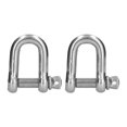 thumbnail image 3 of Loewten D Shape Shackle, Anchor Shackles Marine Grade For Boat For Machinery For Railways, 3 of 8