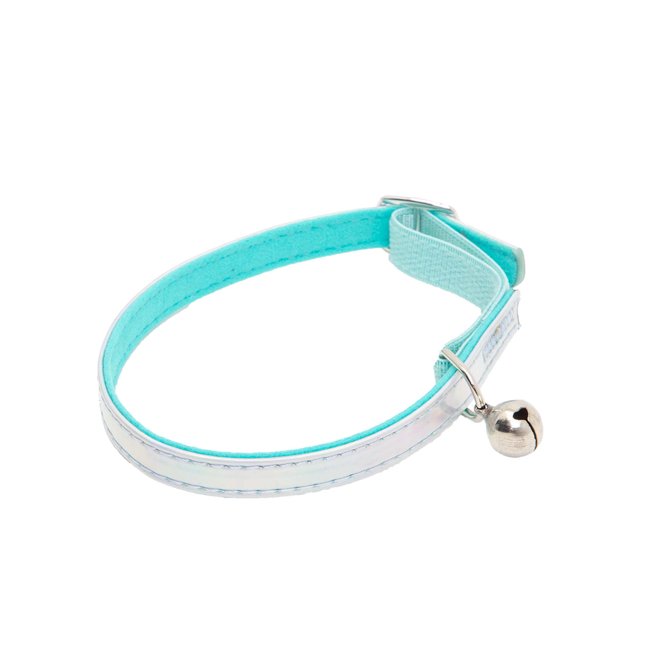 Vibrant Life 2-Pack Cat Collar, Teal and Blue Rhinestone, One Size