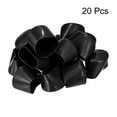 thumbnail image 2 of Uxcell 20pcs Round Rubber End Caps 1.93" Black Cover Screw Thread Protectors, 2 of 7