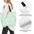 thumbnail image 3 of Disketp Duck Cartoon Bolsa Tote Estampada para Mujer, Bolso de Hombro y de Mano para Compras y Viajes, 3 of 8