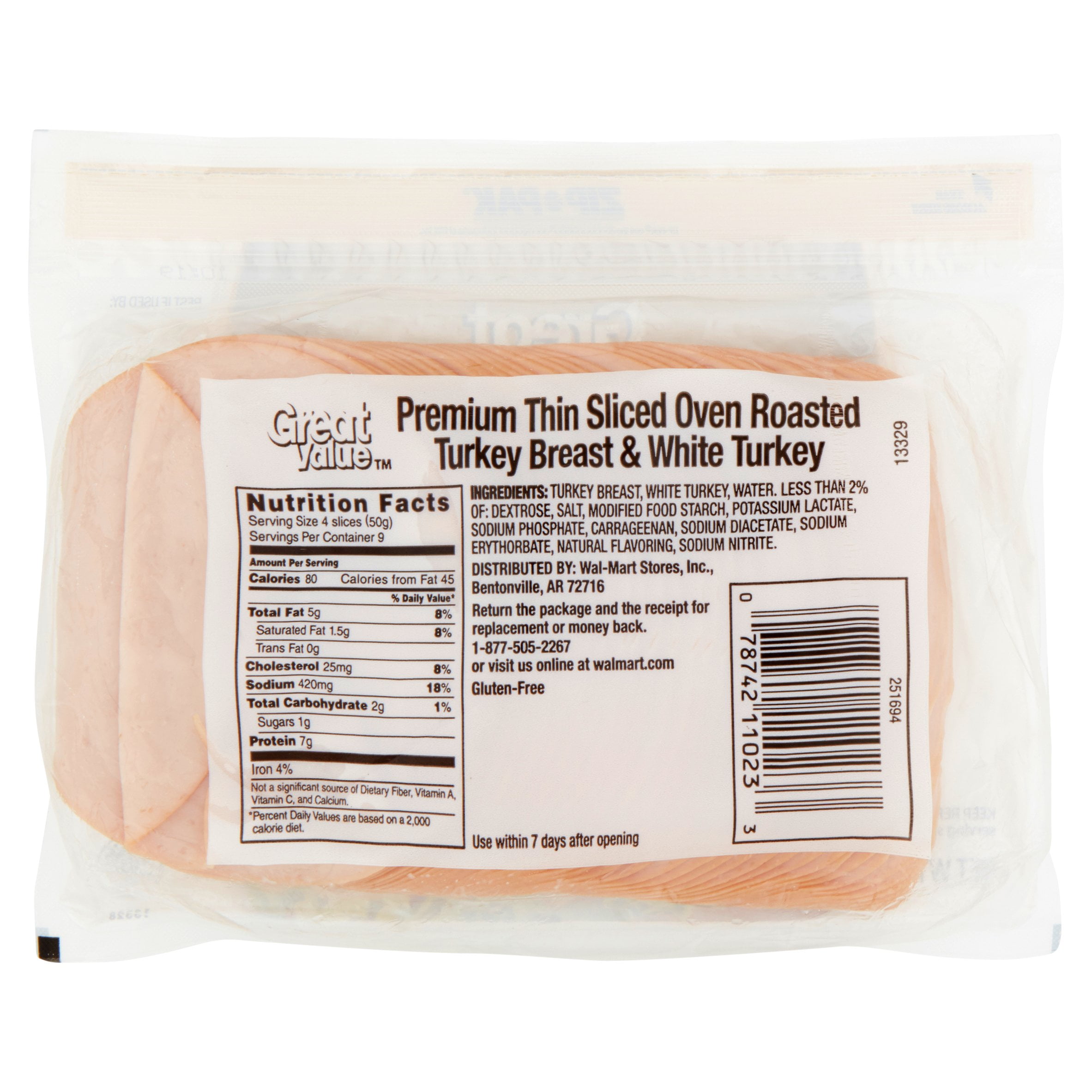Deli Turkey Lunch Meat Nutrition Facts Nutrition Ftempo