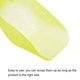 thumbnail image 5 of Pala de Plástico para Hielo Uxcell 12oz Cuchara de Hielo Amarillo, Verde, 1 Juego, 5 of 6