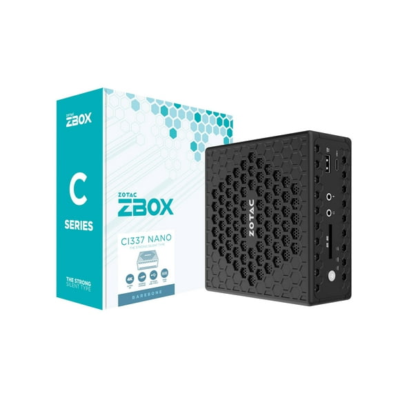 ZOTAC ZBOX C Series CI337 nano - mini PC - N-Série N100 0,8 GHz - 0 GB - Aucun HDD