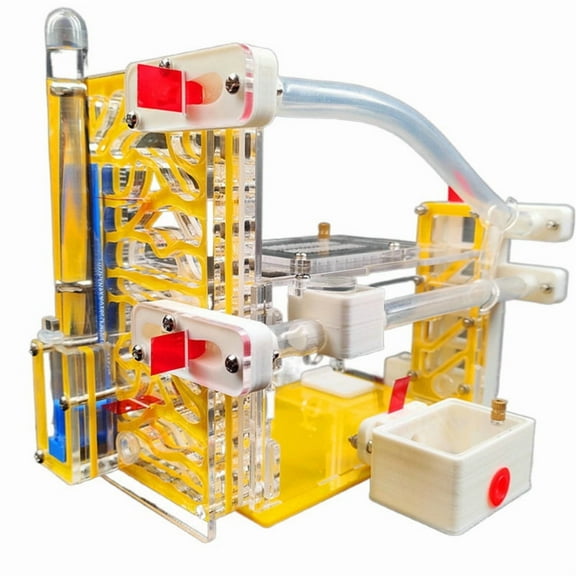 T Design DIY Ant Farm with Feeding Area Acryl Ant Nest Insect Ant House Villa Anthill Pet Workshop for House Ant Hotel,B