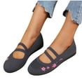 thumbnail image 5 of Tawop Shoes for Women Slip On Work Flat Breathable Soft Gray Size 9.5, 5 of 5