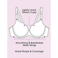 thumbnail image 5 of Fruit of the Loom Fit for Me Women's Everyday T-Shirt Bra, Style FT966, 5 of 5