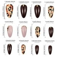 thumbnail image 5 of Aellinatey 24pcs Leopard Print Press On Nail Glossy Artificial Nail for Women and Girls, 5 of 8